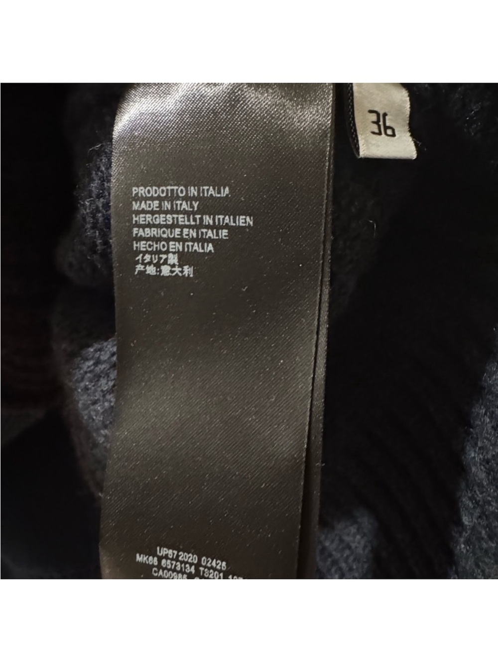 Patchwork Crew Neck Sweater - Picture 6 of 8